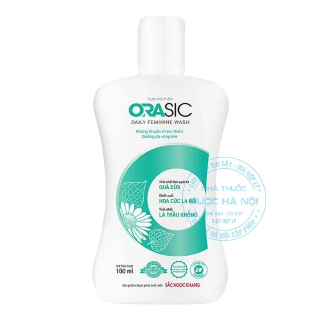 Dung dịch vệ sinh phụ nữ Orasic 100ml
