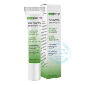 Kem ngừa mụn ban ngày DottorPrimo Acne Control Ozone Dry Spot chăm sóc da mụn