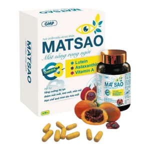 Viên uống Matsao bổ sung chăm sóc và bảo vệ sức khỏe mắt
