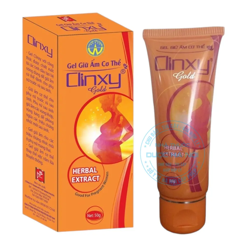 Gel giữ ấm cơ thể Clinxy Gold