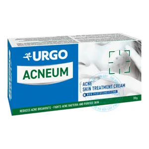 Kem giảm mụn Urgo Acneum hỗ trợ trị mụn trứng cá nhẹ đến trung bình