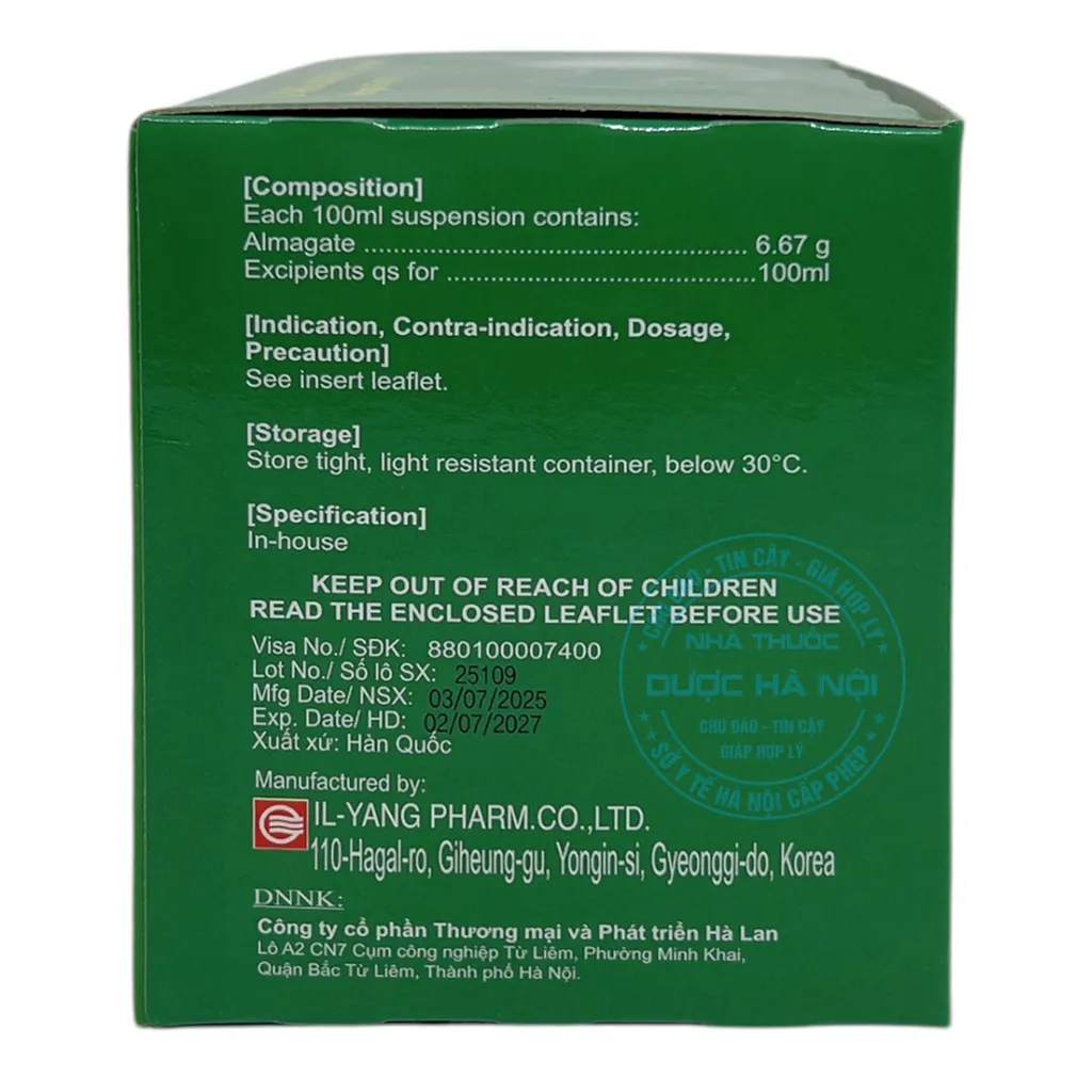 Thuốc IL-Yang Almagate 1g