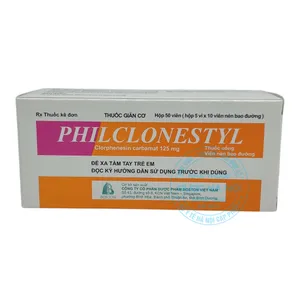 Thuốc Philclonestyl 125mg giảm co cứng cơ và đau xuất phát từ các bệnh lý