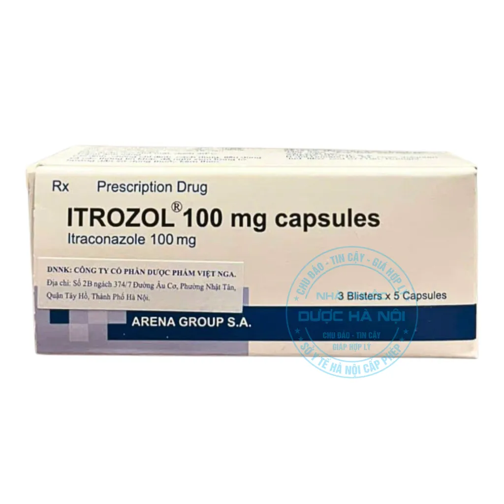 Thuốc Itrozol 100mg