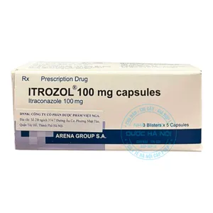 Thuốc Itrozol 100mg điều trị nhiều dạng bệnh nấm khác nhau
