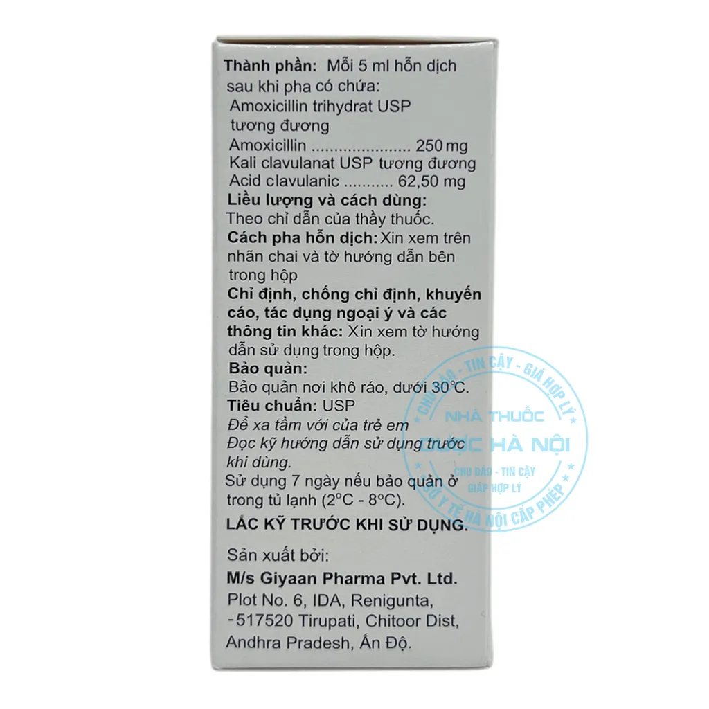 Thuốc Amoxedge 312.5