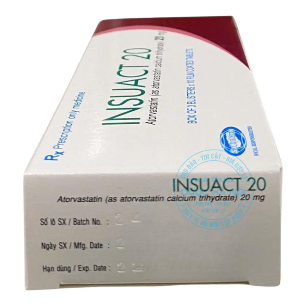 Thuốc Insuact 20mg