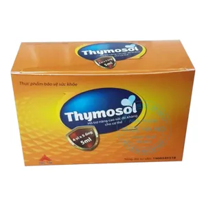 Dung dịch Thymosol nâng cao hệ miễn dịch tự nhiên của cơ thể (Hộp 4vỉ x5 ống 5ml)