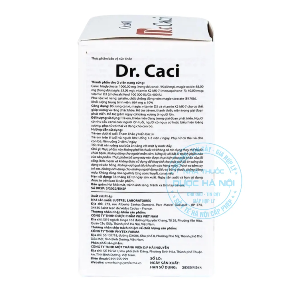Viên uống Dr.Caci Ocavill