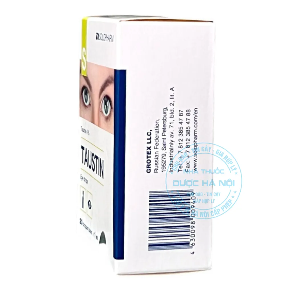 Nhỏ mắt Taustin 4%