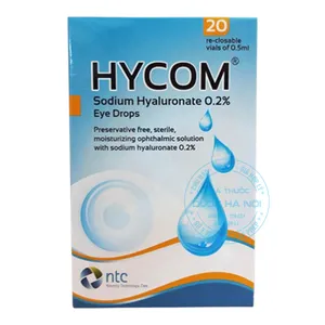 Nhỏ mắt Hycom cải thiện sức khỏe mắt một cách tự nhiên, an toàn và hiệu quả