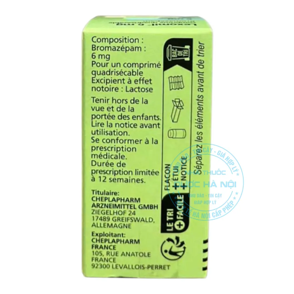 Thuốc Lexomil Roche 6mg