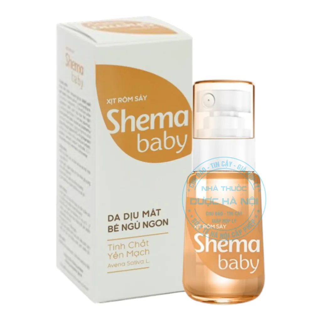 Xịt rôm sảy Shema Baby