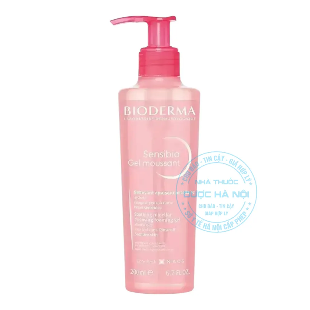 Sữa rửa mặt Bioderma Sensibio Gel Moussant