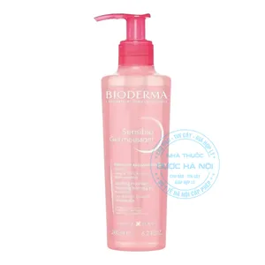 Sữa rửa mặt Bioderma Sensibio Gel Moussant làm sạch nhẹ nhàng, dịu trái bụi bẩn