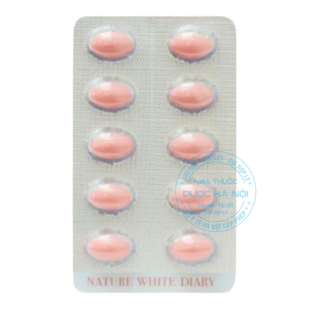 Viên uống Hanvely Nature White Diary