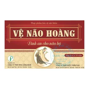 Viên uống Vệ Não Hoàng hỗ trợ nâng cao tuần hoàn máu não, phòng ngừa tai biến