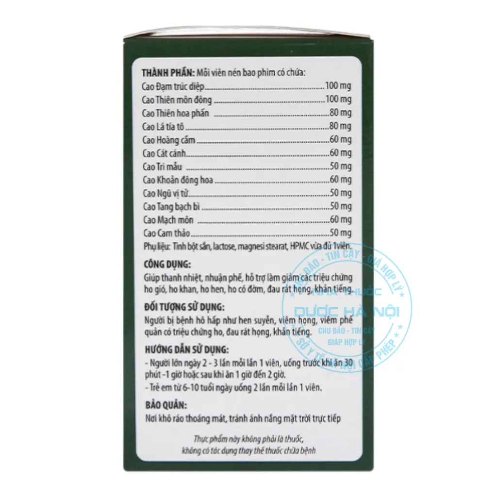 Viên uống Toàn Lộc Bổ Phế Kingphar