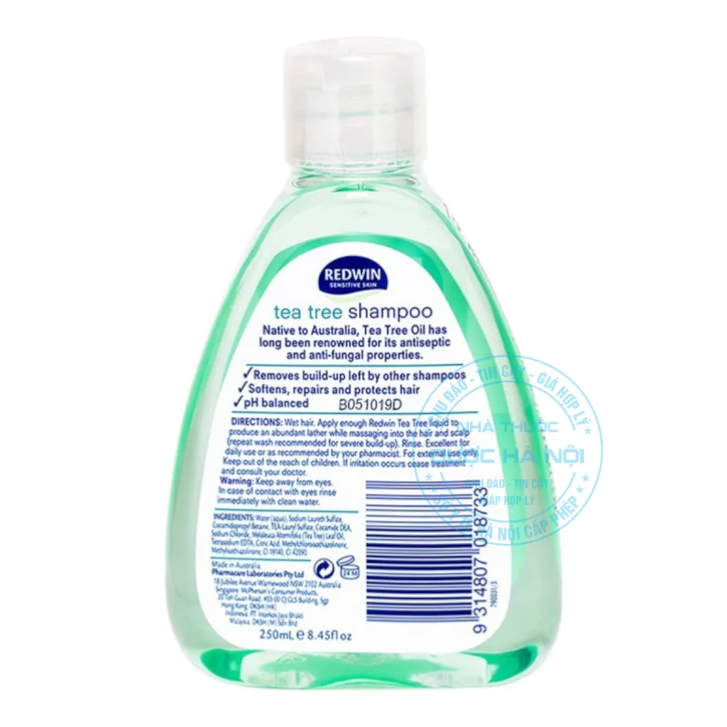 Dầu gội Redwin Tea Tree Shampoo