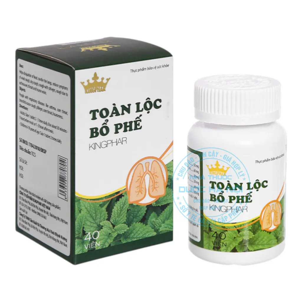 Viên uống Toàn Lộc Bổ Phế Kingphar