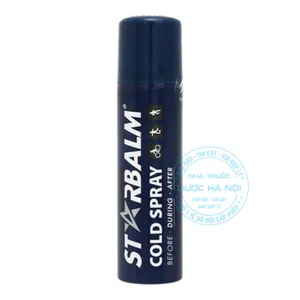 Xịt giảm đau Starbalm Cold Spray 150ml giảm đau, chống sưng và thúc đẩy nhanh quá trình hồi phục