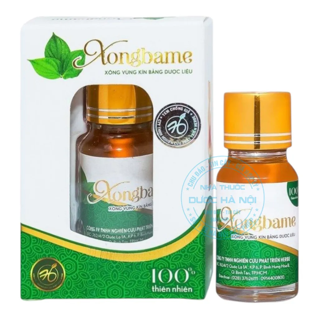 Nước xông vùng kín Xongbame Herbe 10ml