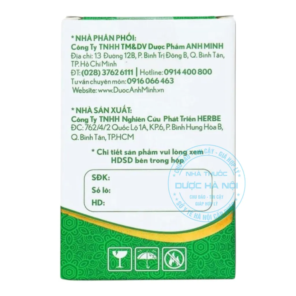 Nước xông vùng kín Xongbame Herbe 10ml