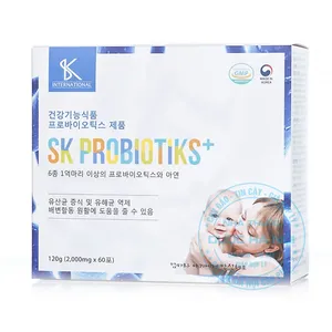 Bột pha uống SK Probiotiks+ duy trì cân bằng hệ vi sinh, cải thiện các triệu chứng rối loạn tiêu hóa