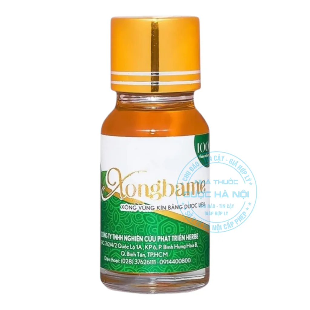 Nước xông vùng kín Xongbame Herbe 10ml