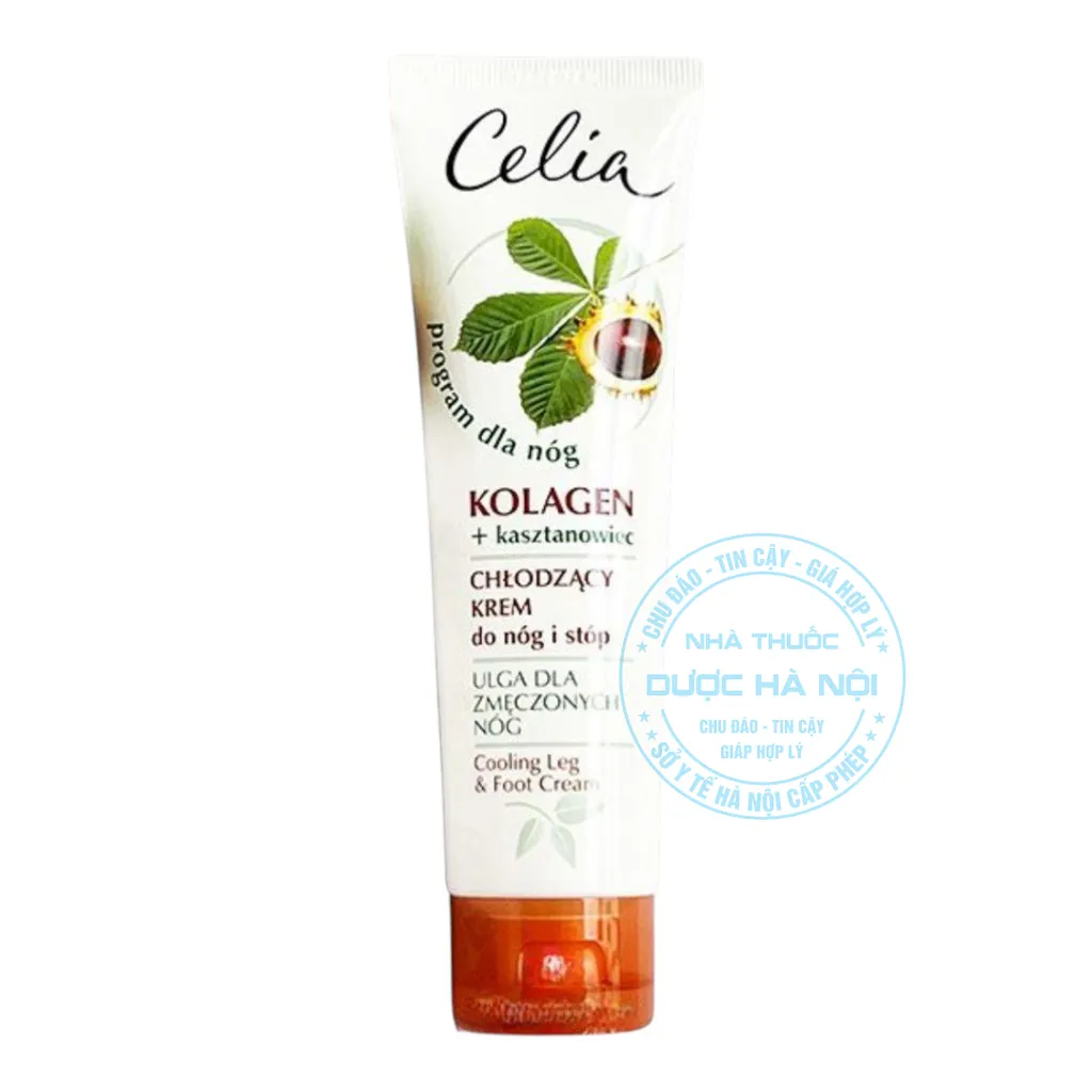 Kem bôi giãn tĩnh mạch Celia Kolagen Chlodzacy Krem