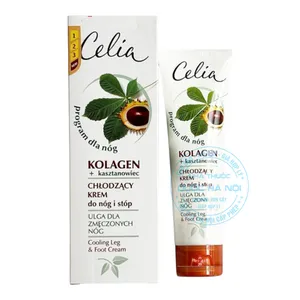 Kem bôi giãn tĩnh mạch Celia Kolagen Chlodzacy Krem hỗ trợ các triệu chứng suy tĩnh mạch
