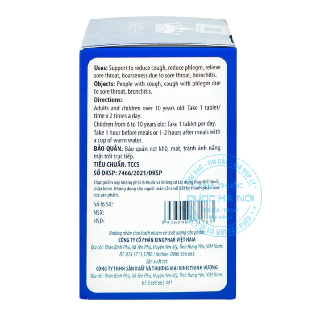 Viên uống Xuyên Tâm Liên Plus Echinacea Kingphar