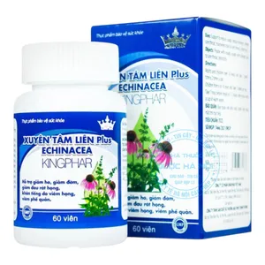 Viên uống Xuyên Tâm Liên Plus Echinacea Kingphar hỗ trợ điều trị bệnh về đường hô hấp