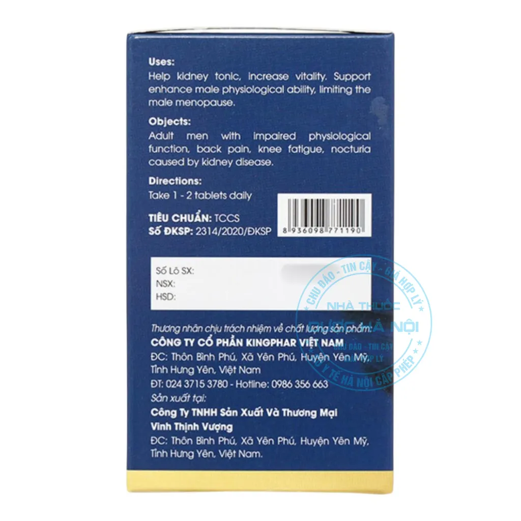 Viên uống Hàu Plus Kingphar