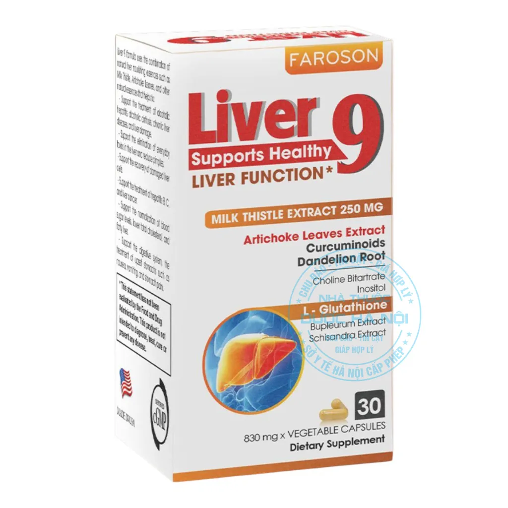 Viên uống Faroson Liver 9