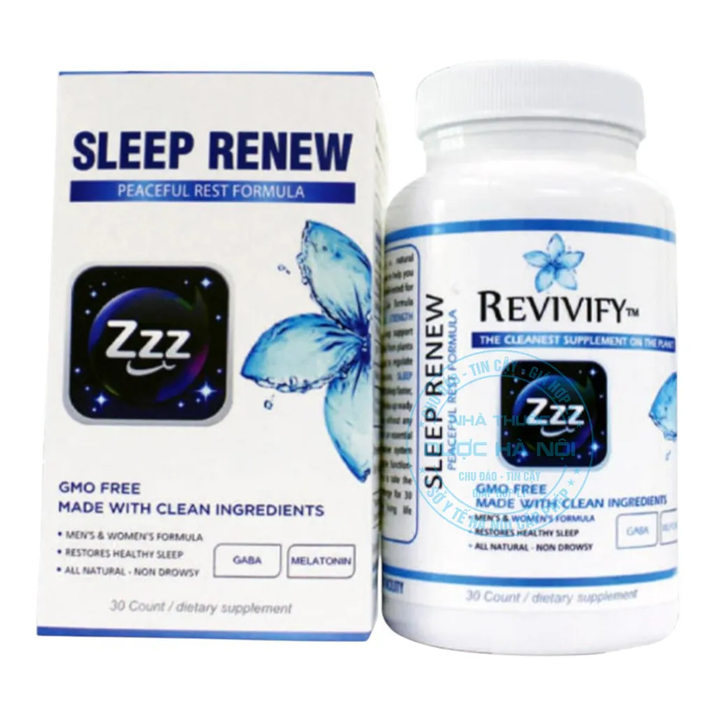 Viên uống Sleep Renew
