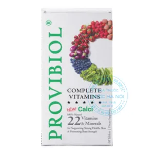 Viên uống Provibiol Vitamin bổ sung vitamin và khoáng chất thiết yếu