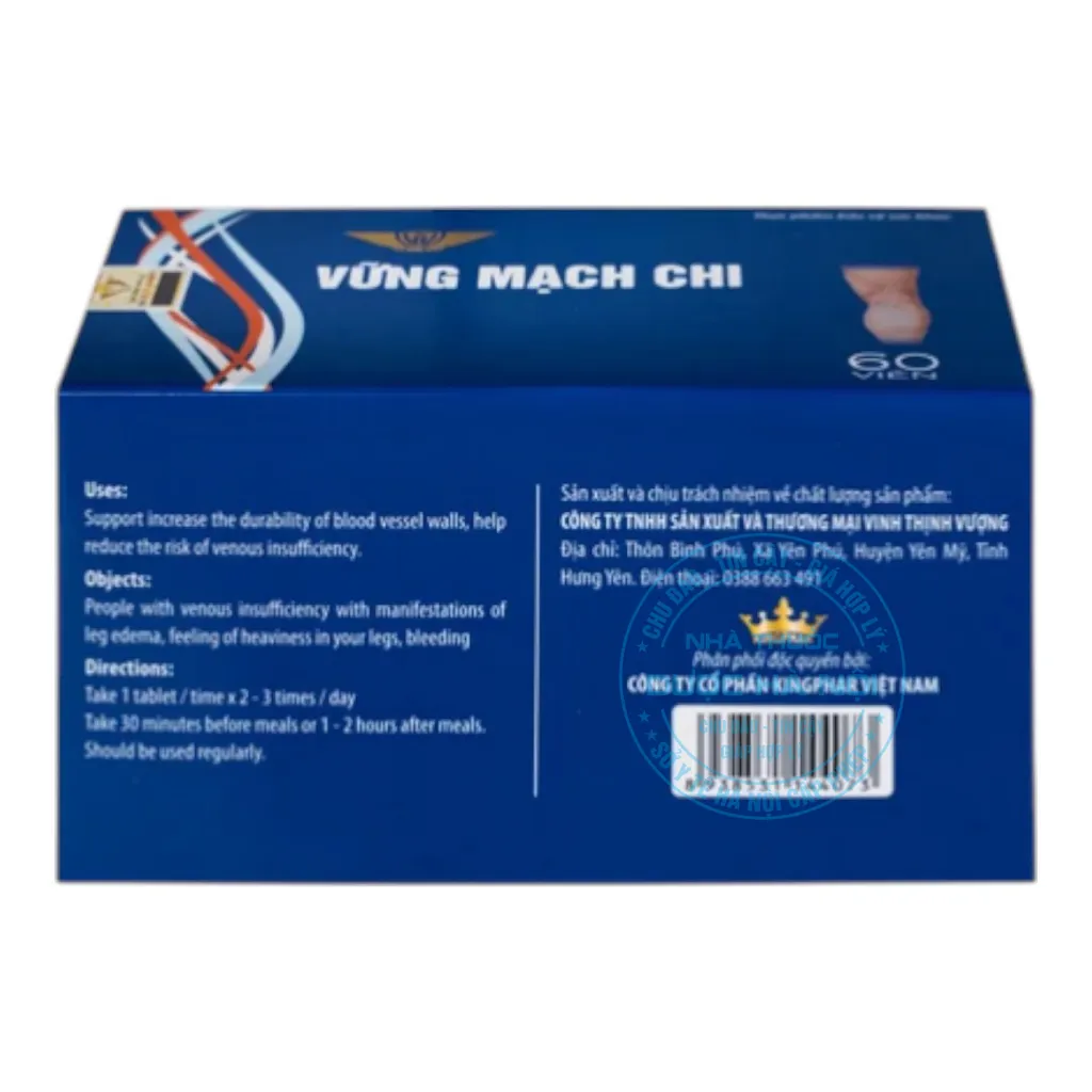 Viên uống Vững Mạch Chi Kingphar