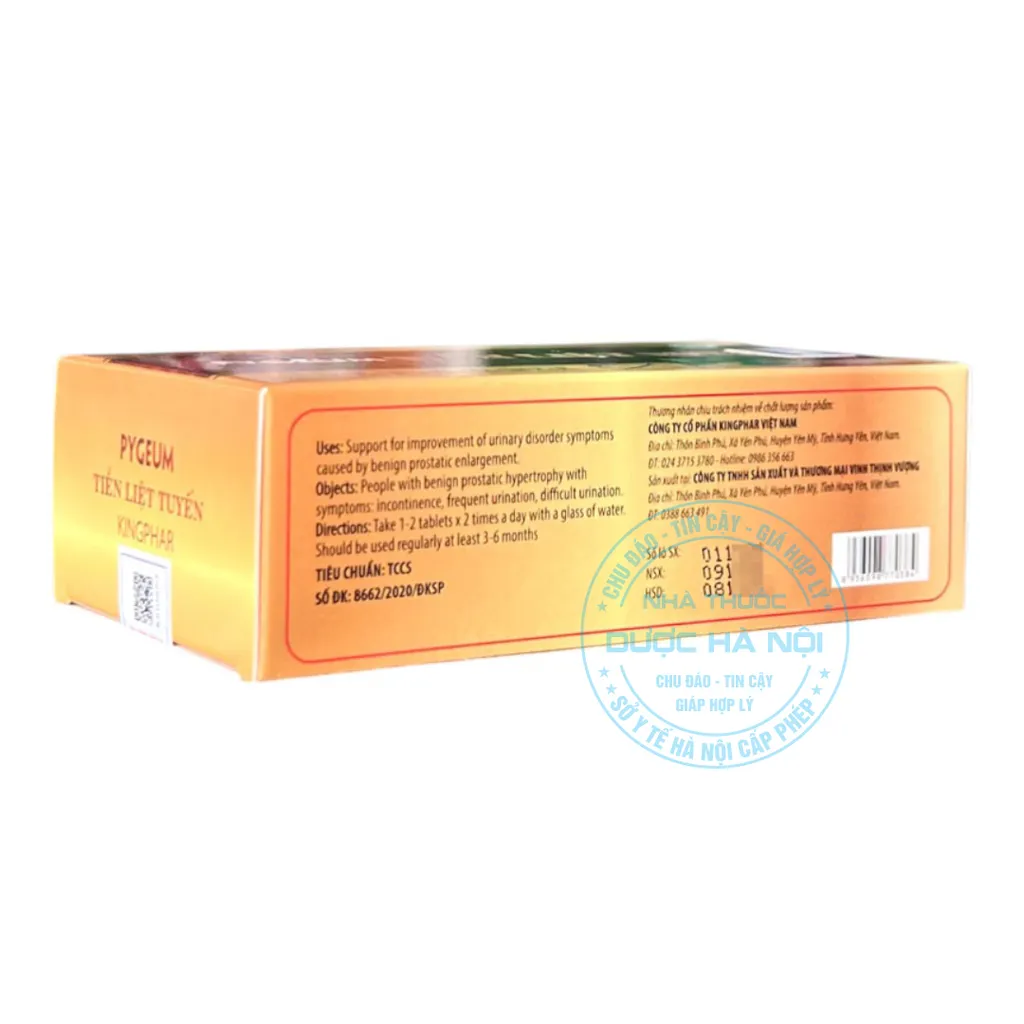 Viên uống Pygeum Tiền Liệt Tuyến