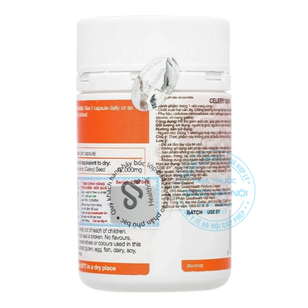 Viên uống Celery 12000 Good Health
