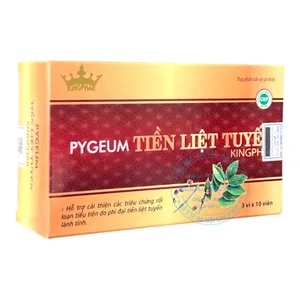 Viên uống Pygeum Tiền Liệt Tuyến hỗ trợ điều trị các rối loạn do phì đại tuyến tiền liệ