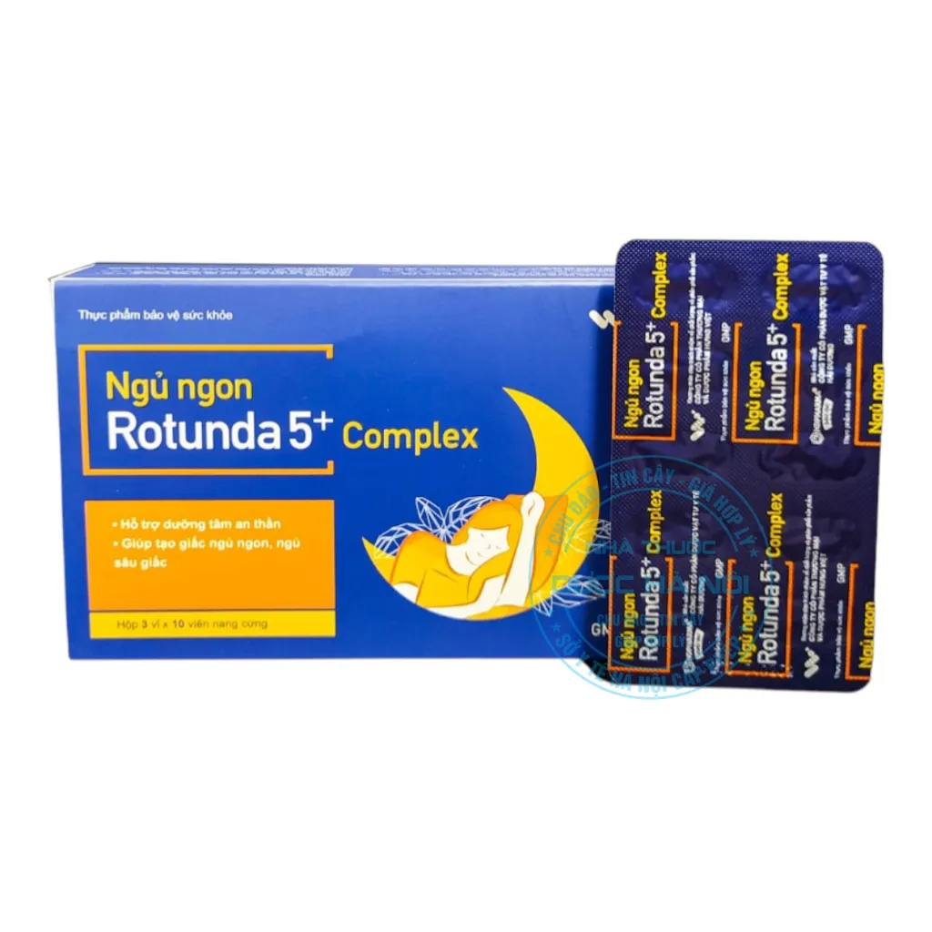 Viên uống Ngủ ngon Rotunda 5+ Complex