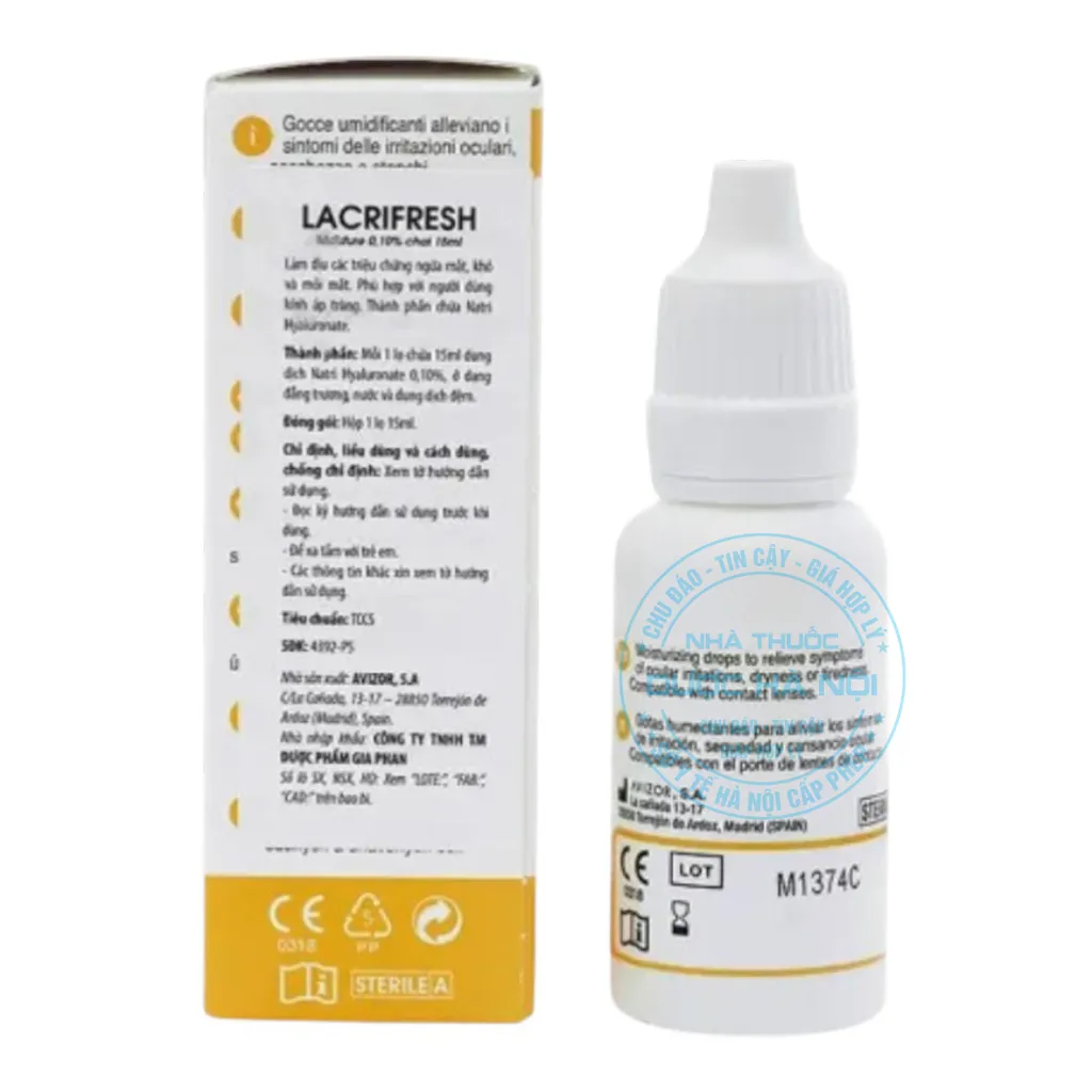 Thuốc Avizor Lacrifresh Moisture 0.1%