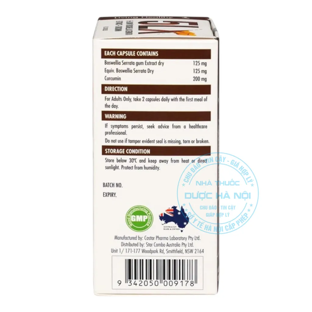 Viên uống 5-Loxin Boswellia