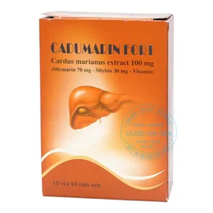 Viên uống Cadumarin Fort hỗ trợ chức năng gan hiệu quả dựa trên các thành phần tự nhiên