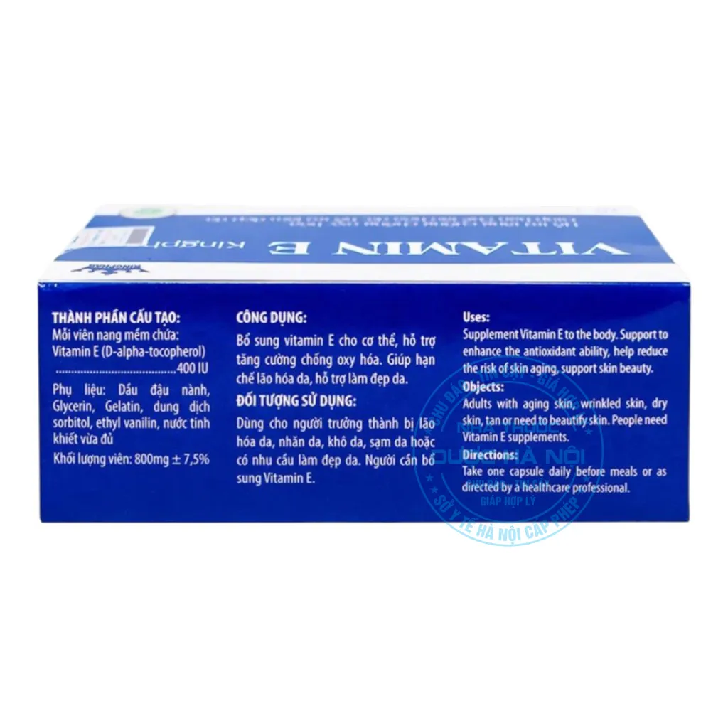 Viên uống Vitamin E Kingphar