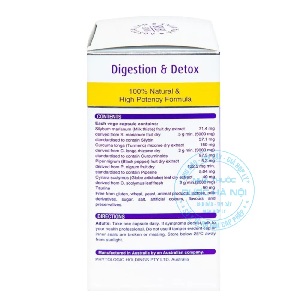 Viên uống Henry Blooms Liver Detox 1-A-Day