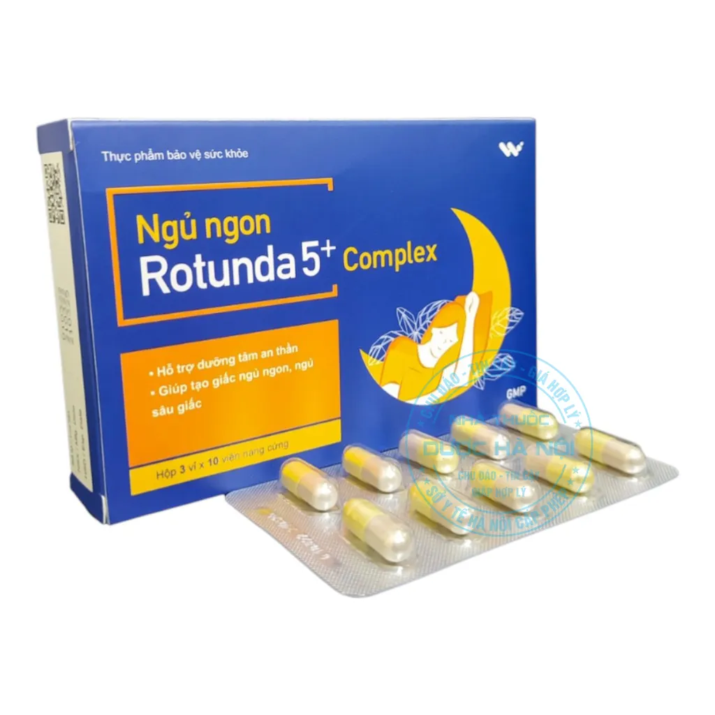 Viên uống Ngủ ngon Rotunda 5+ Complex