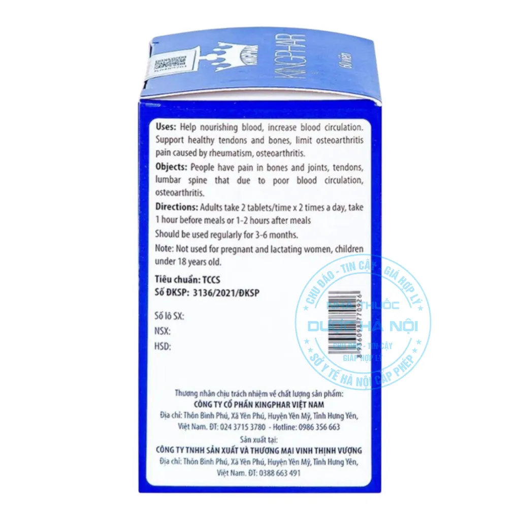 Viên uống Gaixuong Kingphar