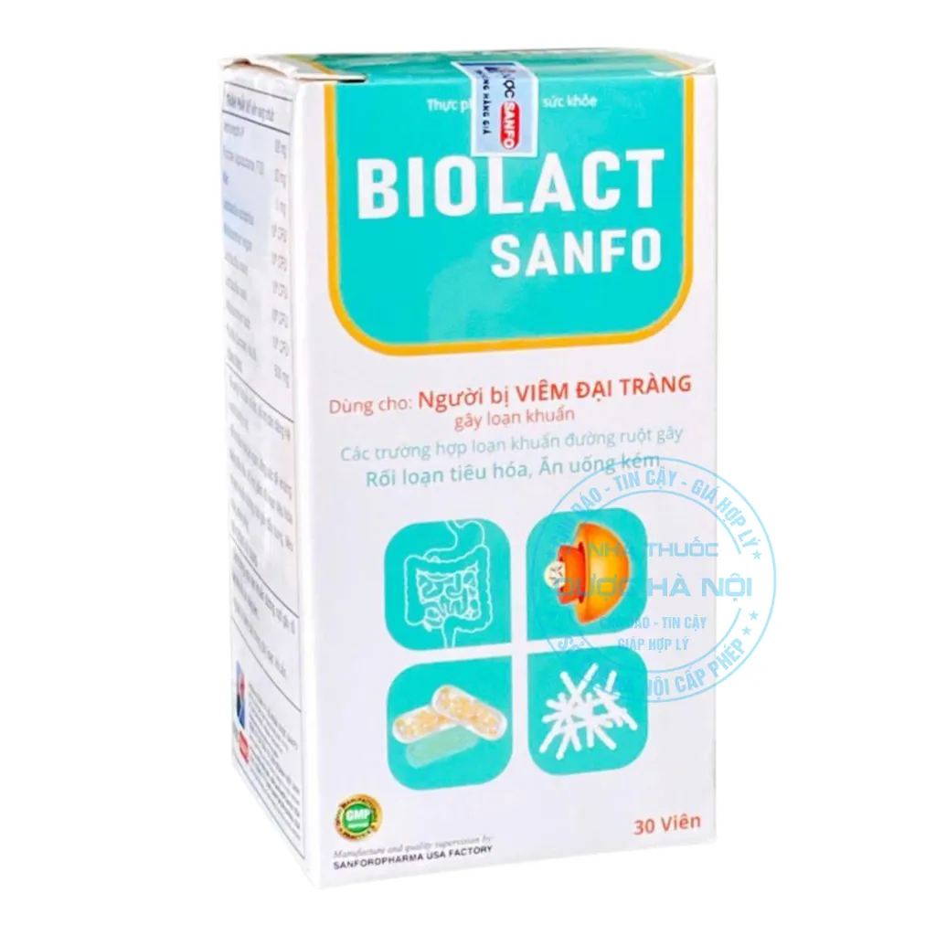 Viên uống Biolact Sanfo